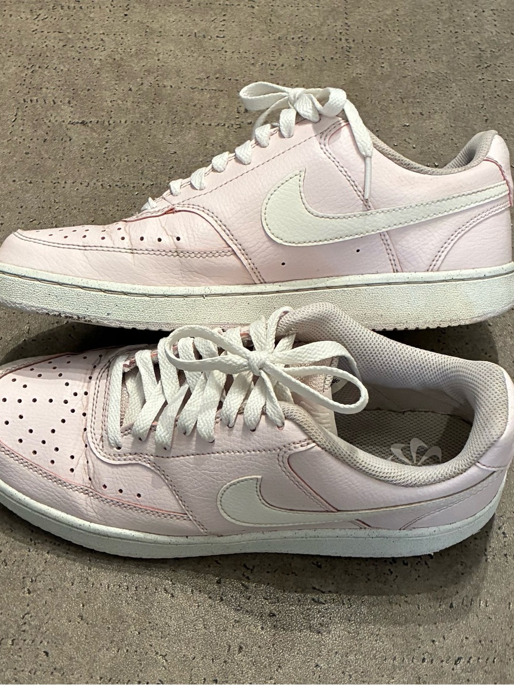 Nike Court Vision Low Next Nature Pink Pearl Sneakers-Size US 9